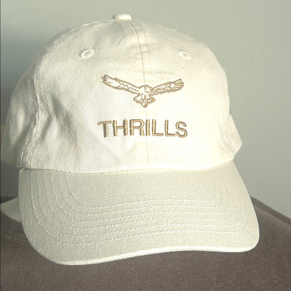 Thrills Embroidered Emblem of Strength 6 Panel Unisex Adjustable Cap